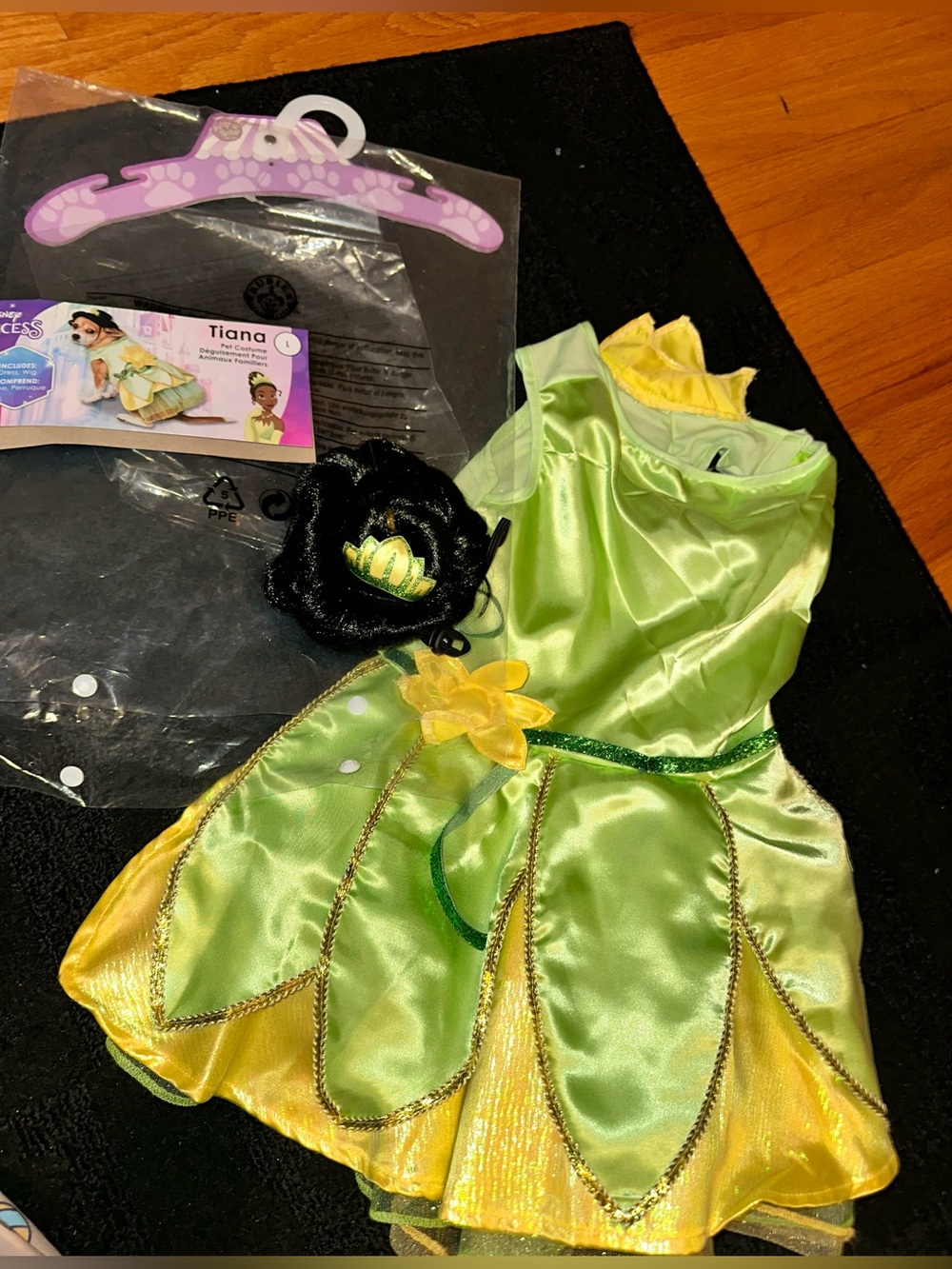 Disney Princess Tiana Pet Costume made by Rubies Costume Company